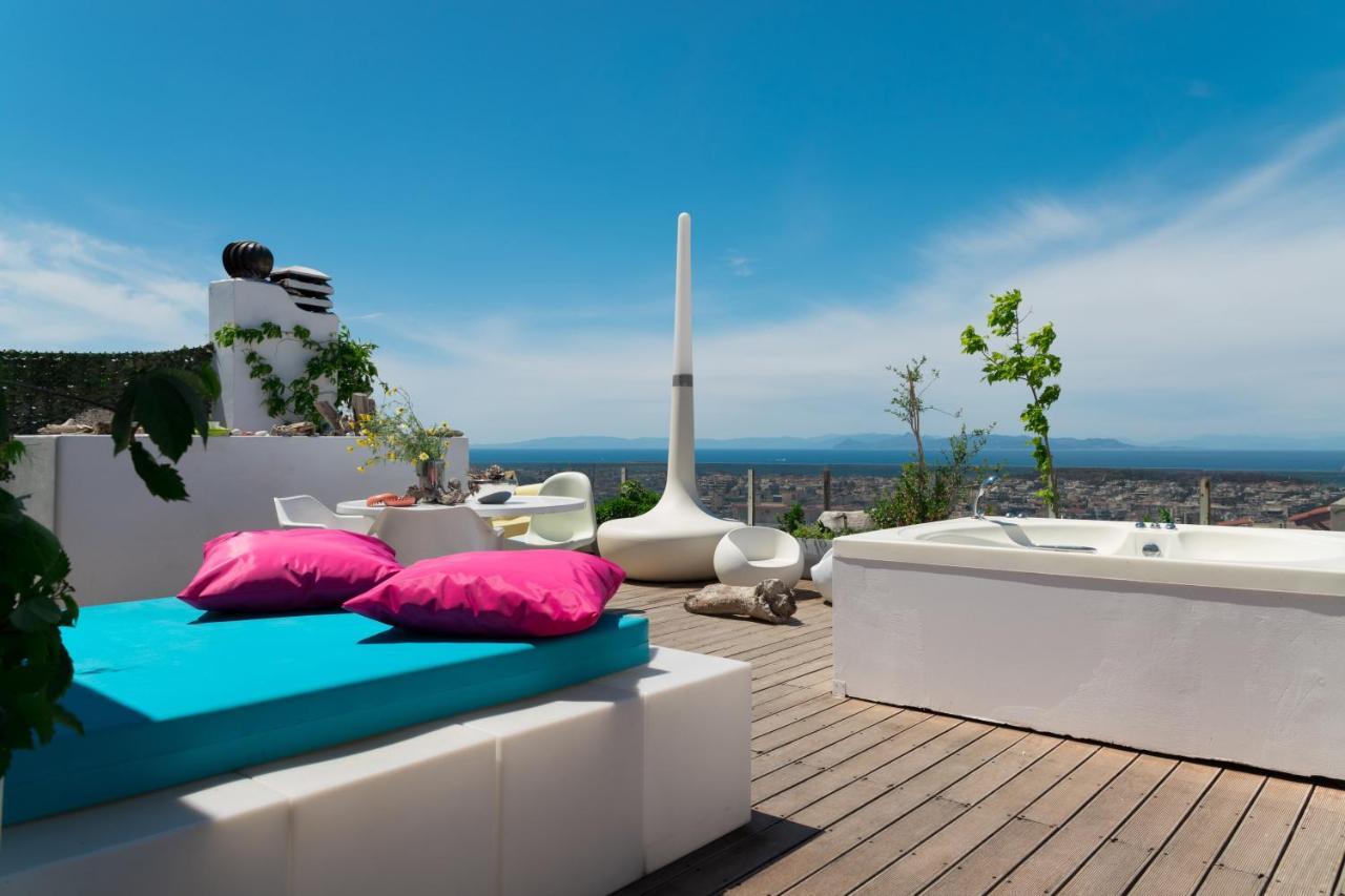 Апартаменты Dreamy Aegean View Афины Экстерьер фото